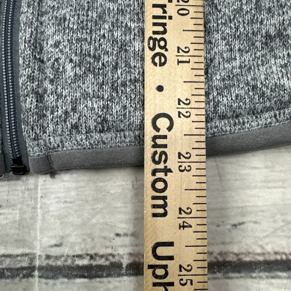 Patagonia Gray Marled Fleece Vest - Picture 7 of 12